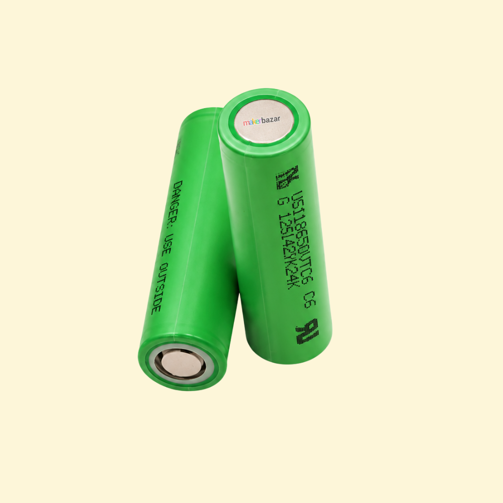 Sony US18650 3.7V Li-ion Rechargeable Battery Cell with Plastic Box