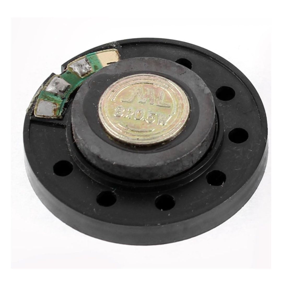 40mm Big Mylar Miniature Speaker Plastic Toy Speaker Green/Black