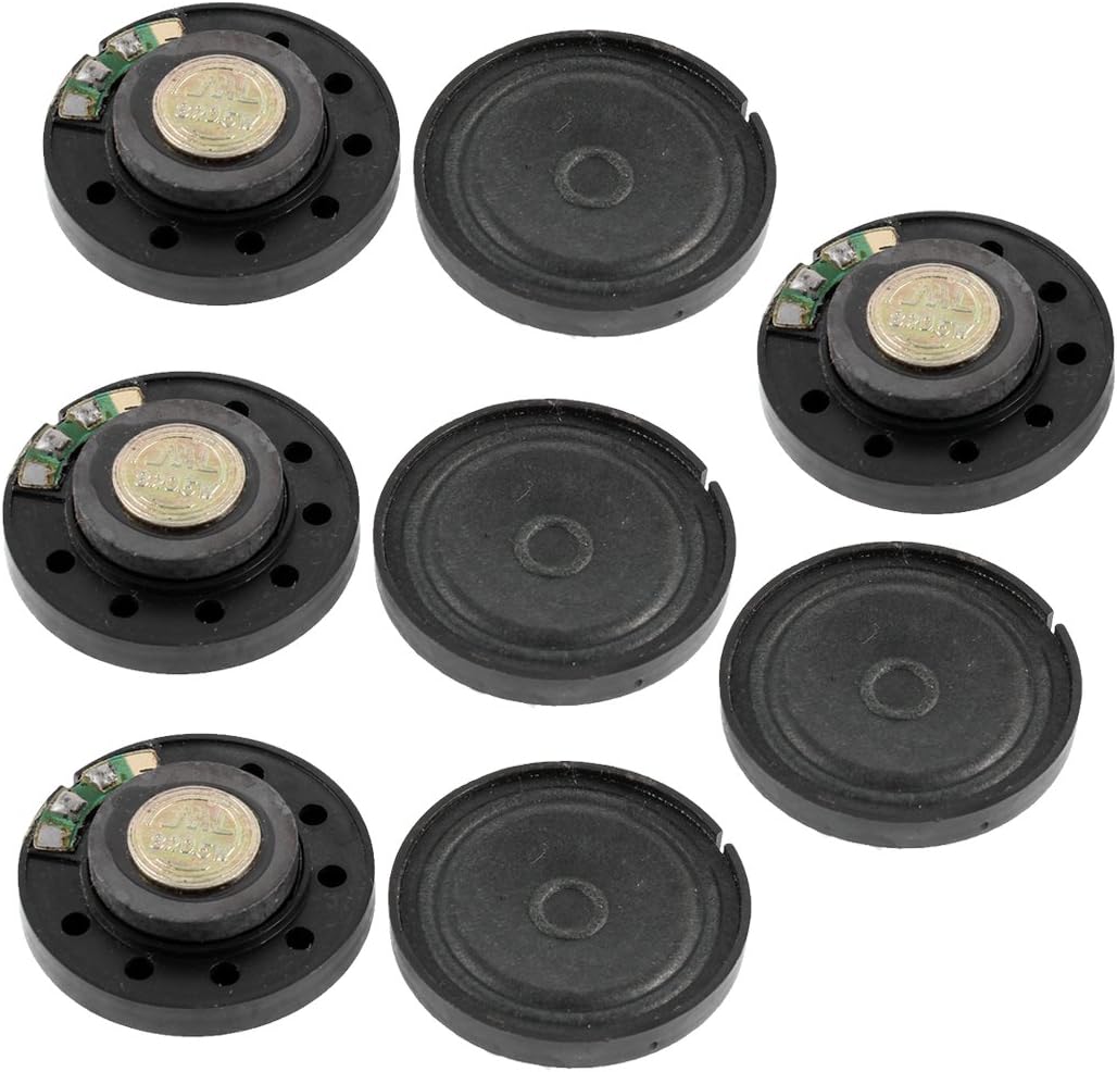 40mm Big Mylar Miniature Speaker Plastic Toy Speaker Green/Black