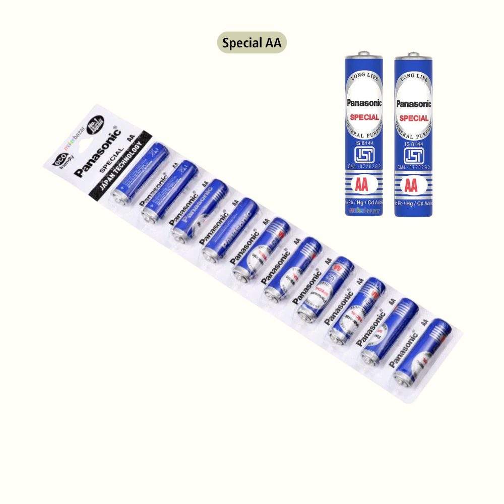Panasonic: Basic AA/AAA 1.5V Battery Non-Rechargeable Cell