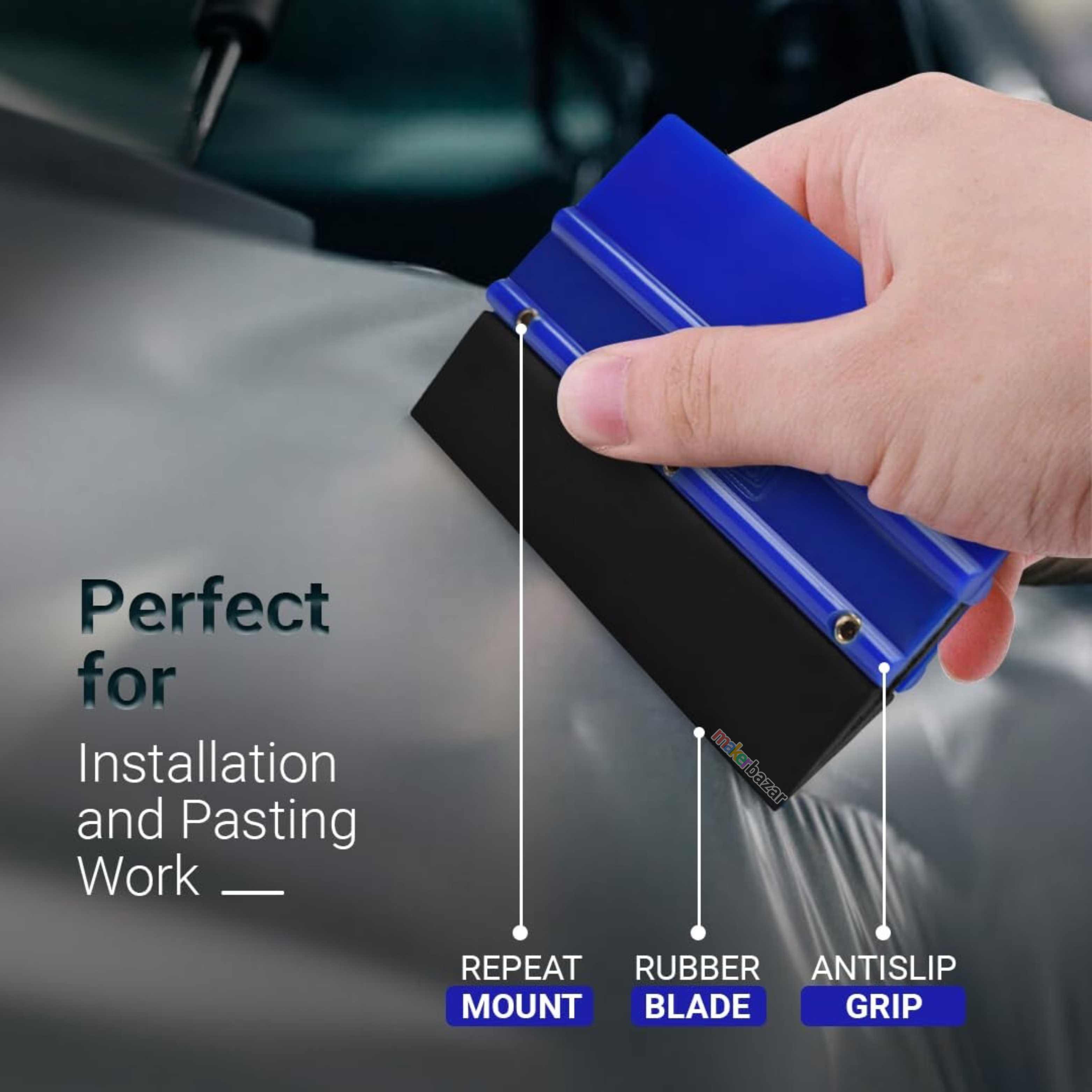 Rubber Lamination Applicator Wiper for Screen Guard & Vinyl