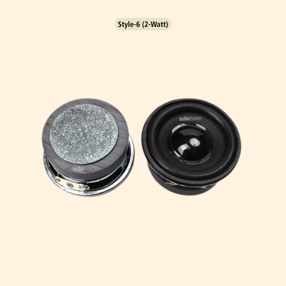 2Inch Mini External Magnet Speakers Metal Body [without Frame]