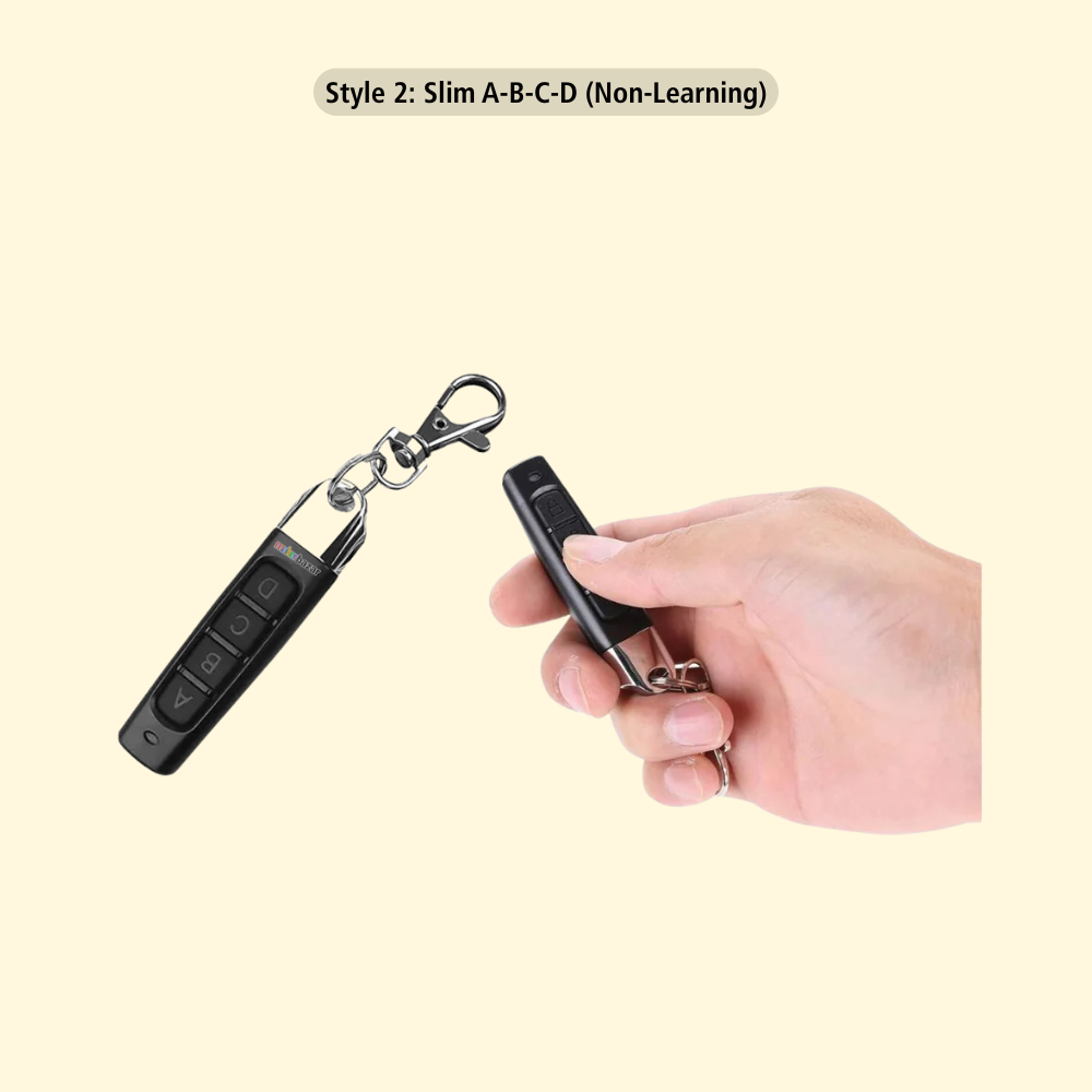 433Mhz 4-Channel RF Transmitter Remote Module