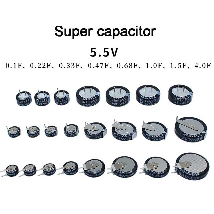5.5V Super Capacitor Button
