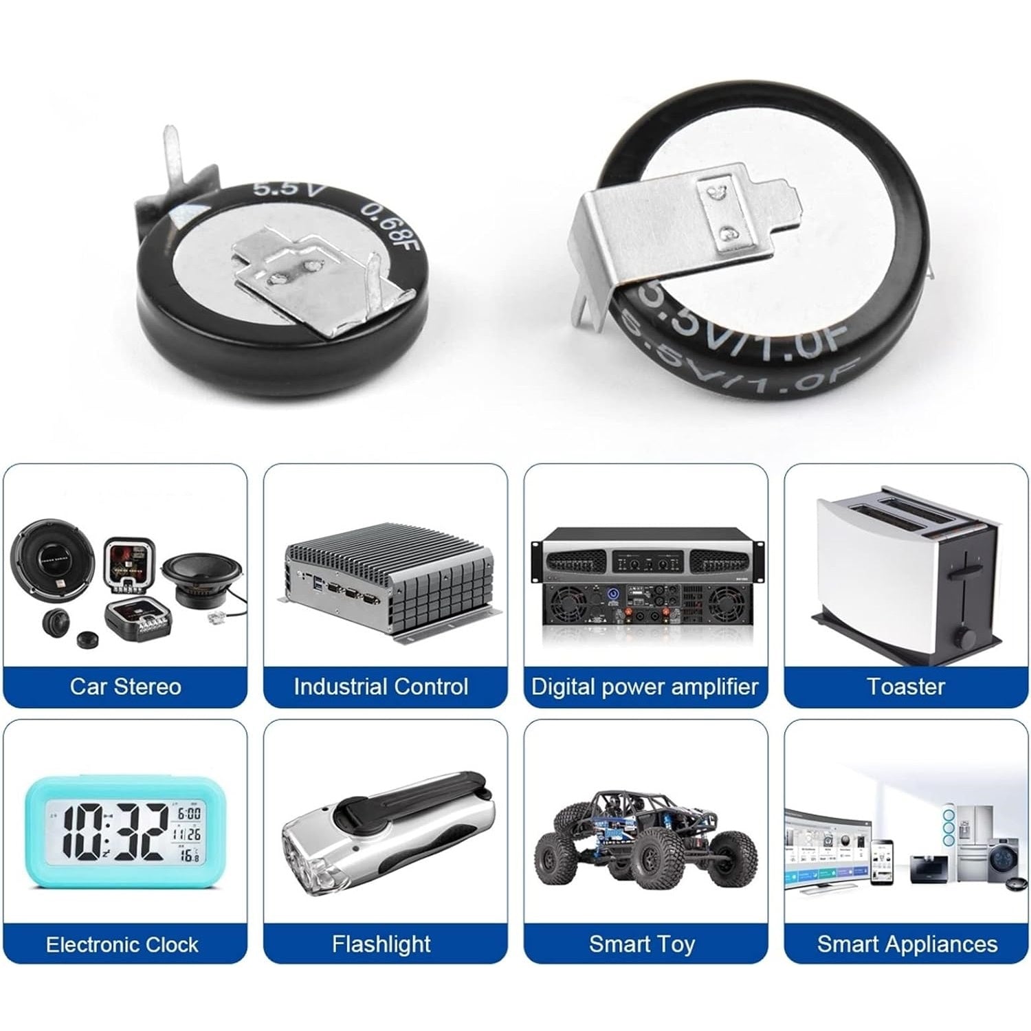 5.5V Super Capacitor Button