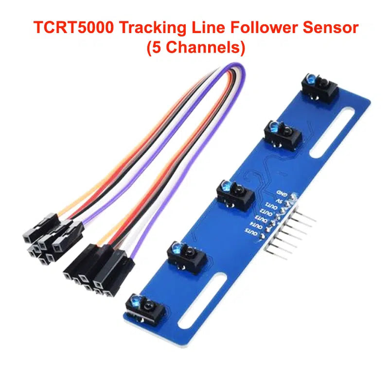 5 Way IR Line Sensor Array