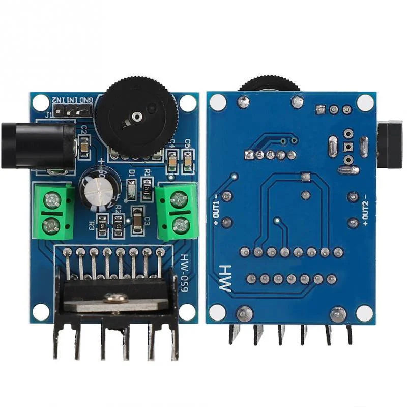 TDA7297 15W*2 DC SOCKET DIGITAL AUDIO STEREO AMPLIFIER DIY KIT DUAL-CHANNEL MODULE
