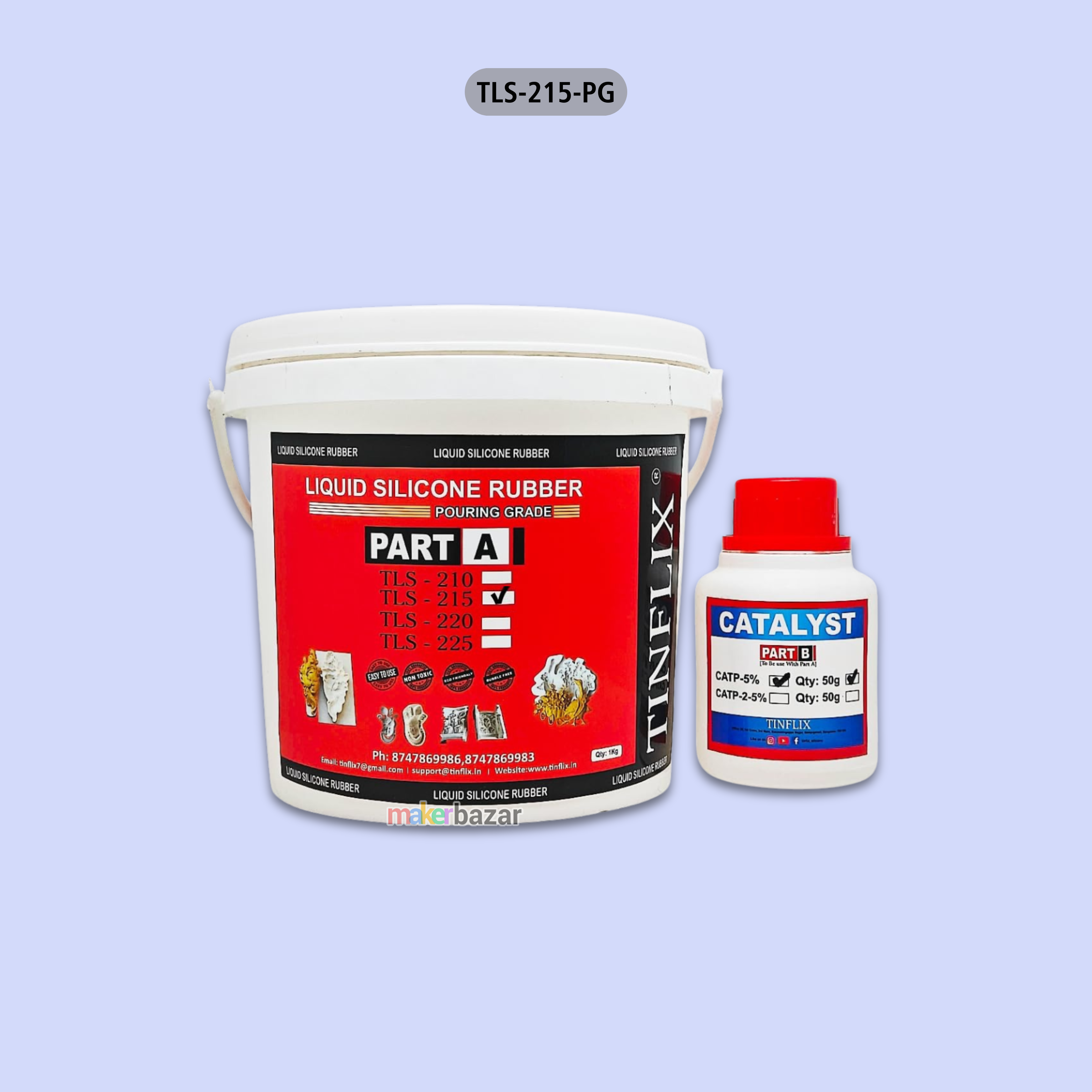 Liquid Silicone Rubber RTV for Mold Making (Artificial Stone, Wood, Resin)