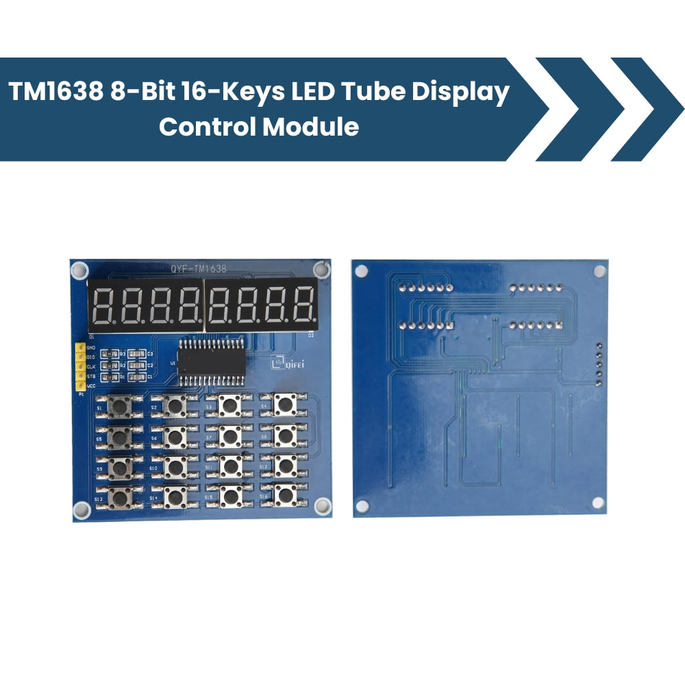 7-Segment LED Tube Display Control Module PCB