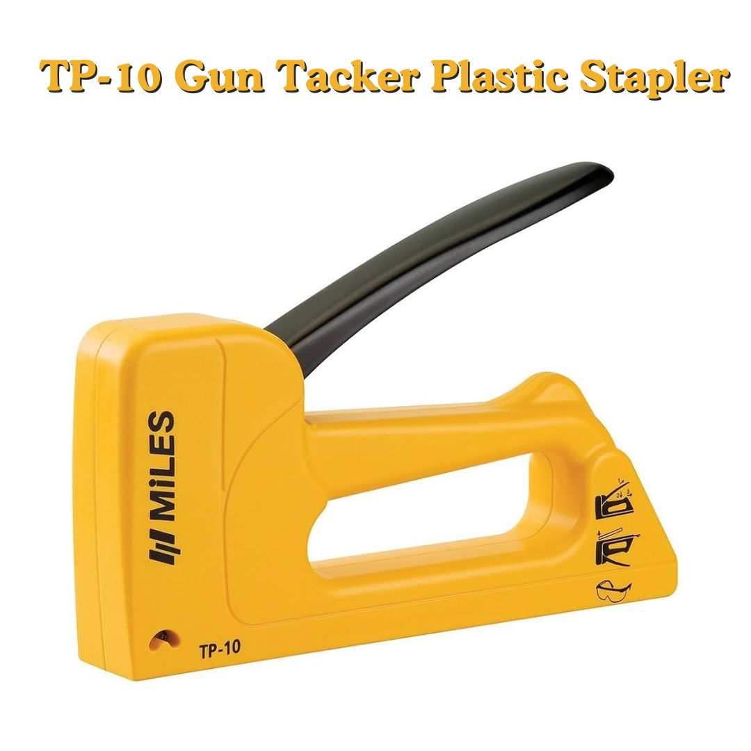 Miles: Manual Gun Tacker Plastic Stapler