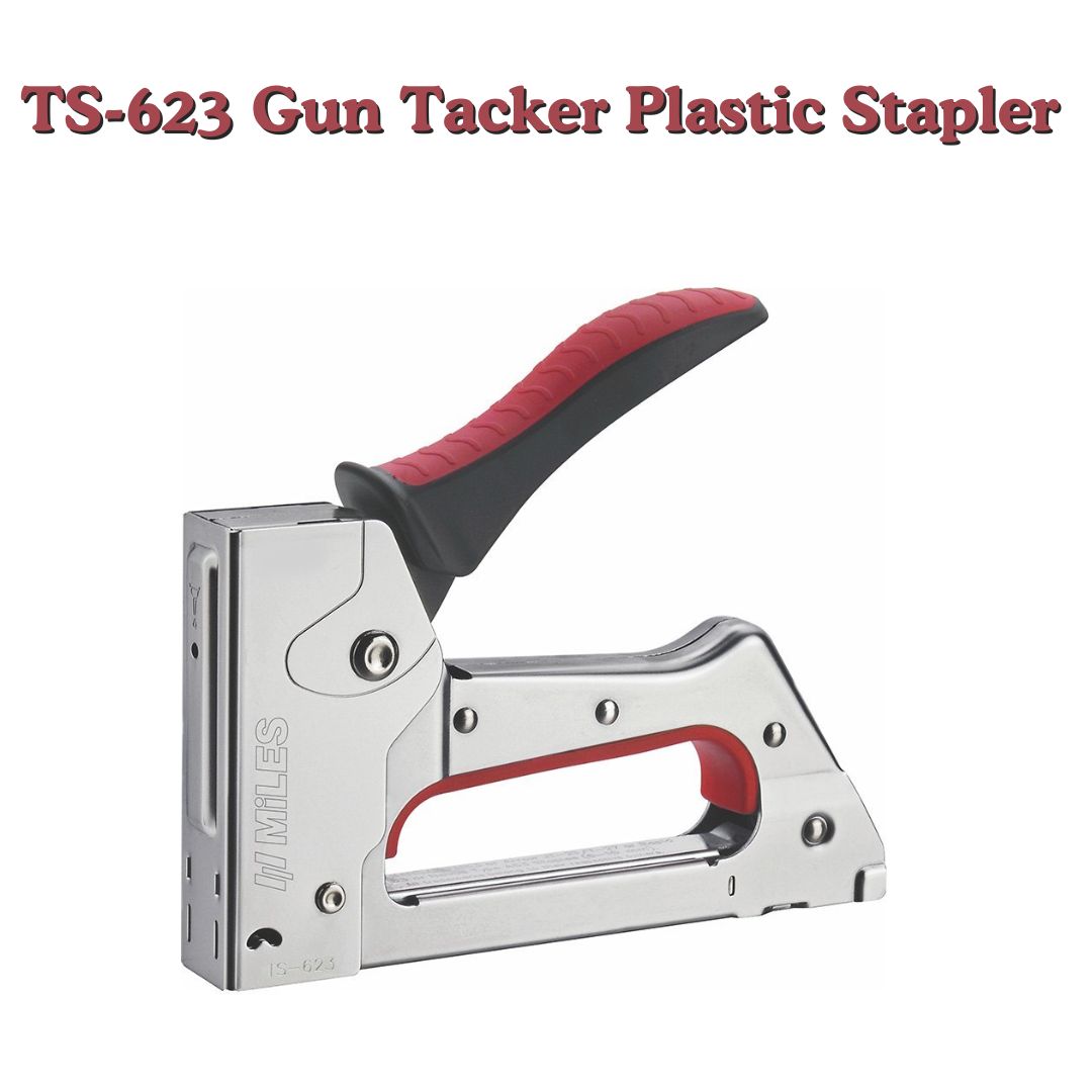 Miles: Manual Gun Tacker Plastic Stapler