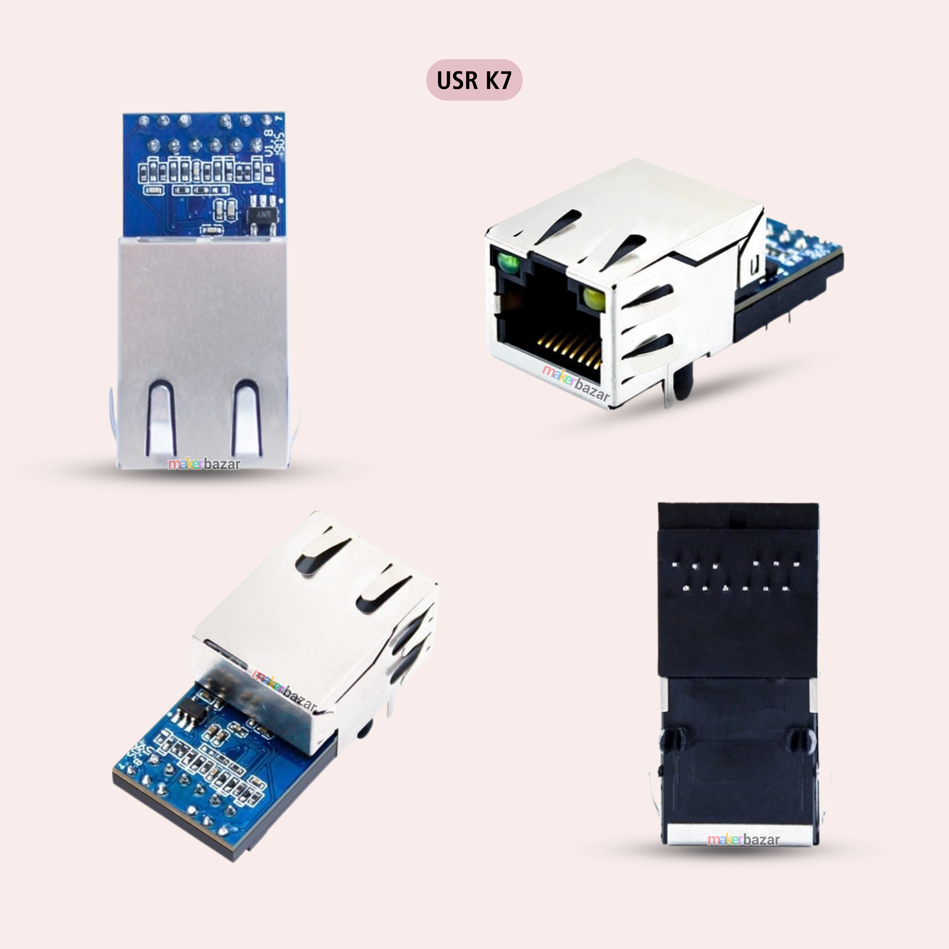 USR-K UART TTL to Ethernet Converter Module Serial Server