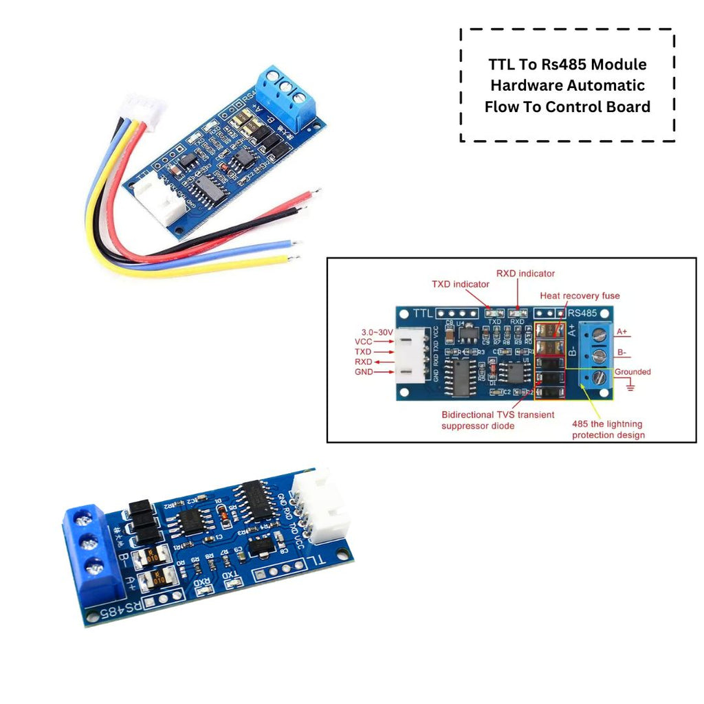 Ttl Rdf File:logo Simplify Industrial Communication: TTL to RS485 Converter with Power ...
