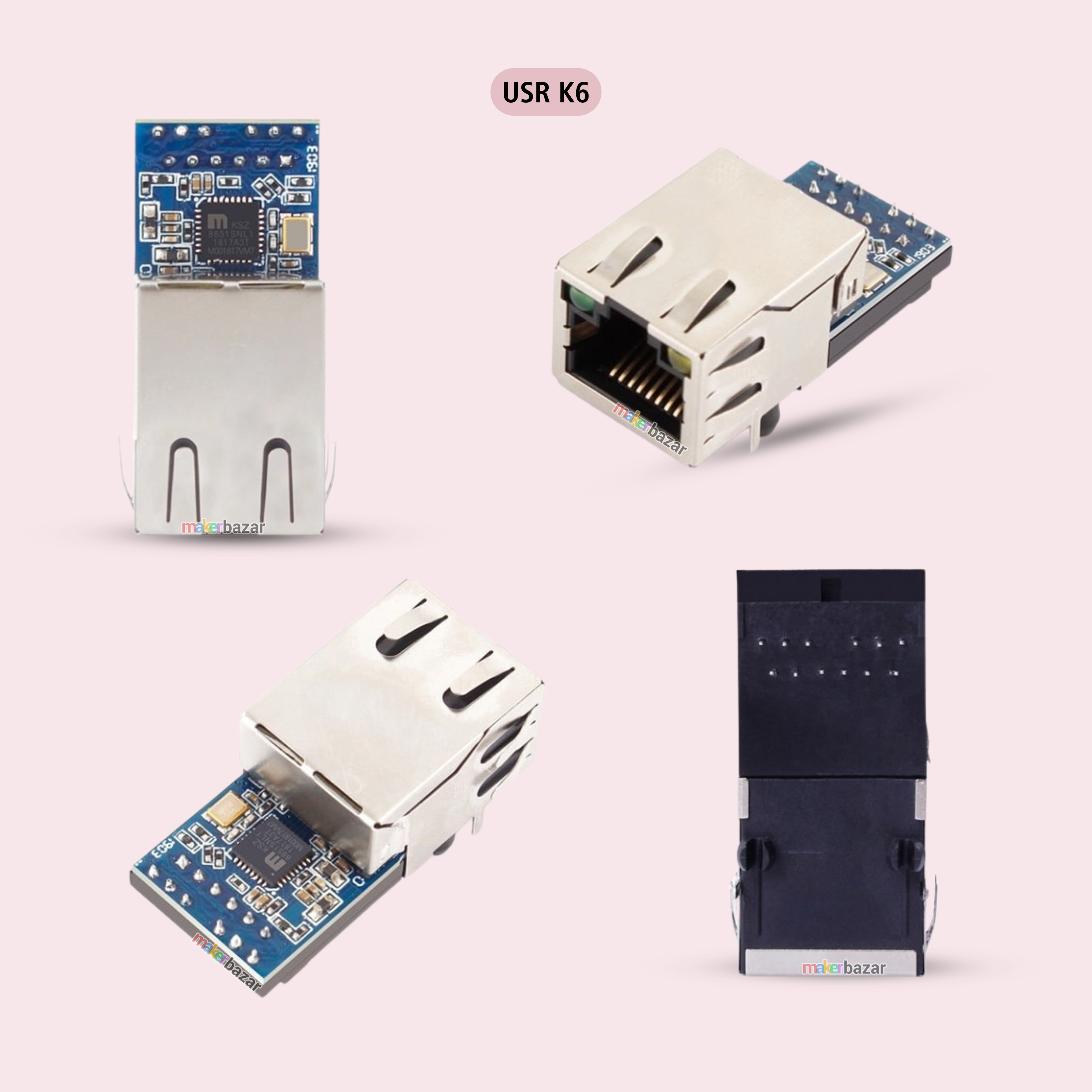 USR-K UART TTL to Ethernet Converter Module Serial Server