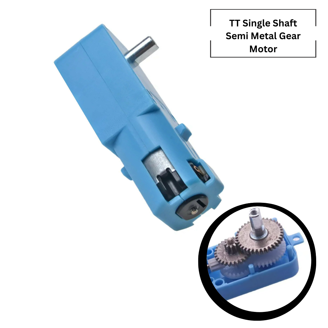 DC 3-6V TT Metal Robot Smart Gear BO Motor