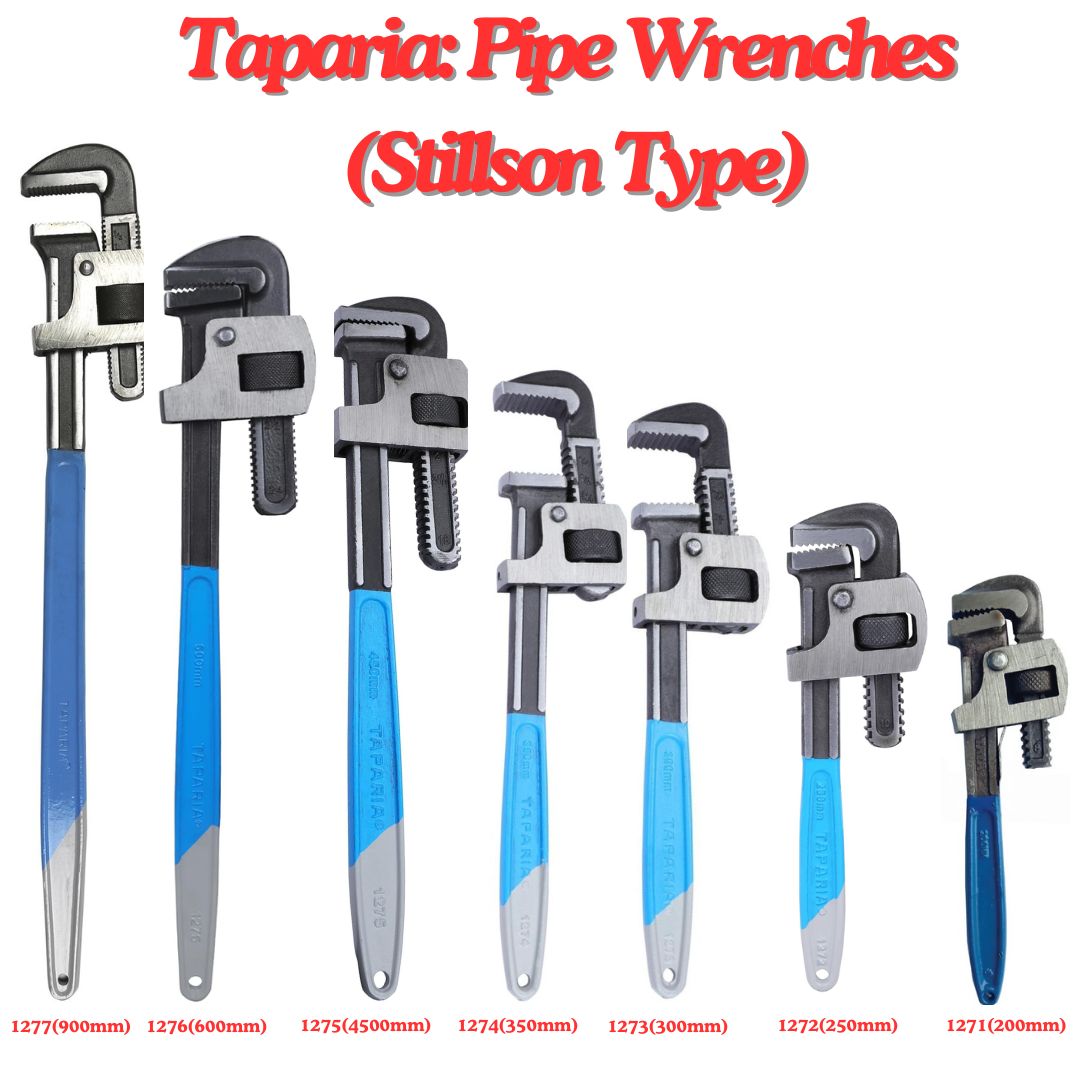 Taparia: Pipe Wrenches (Stillson Type)