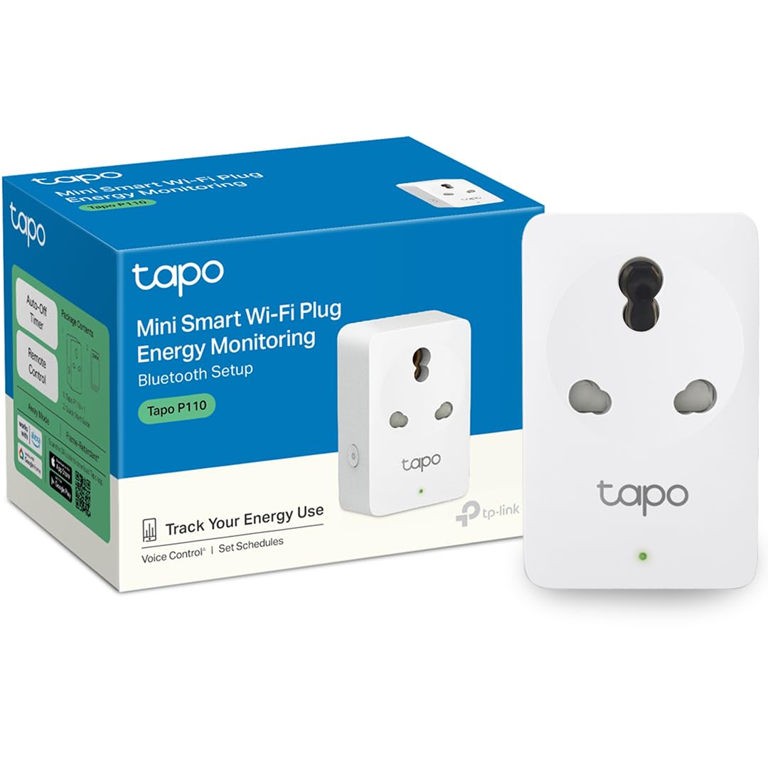 Tapo: P110 16A Mini Smart Wi-Fi Plug with Energy Monitoring