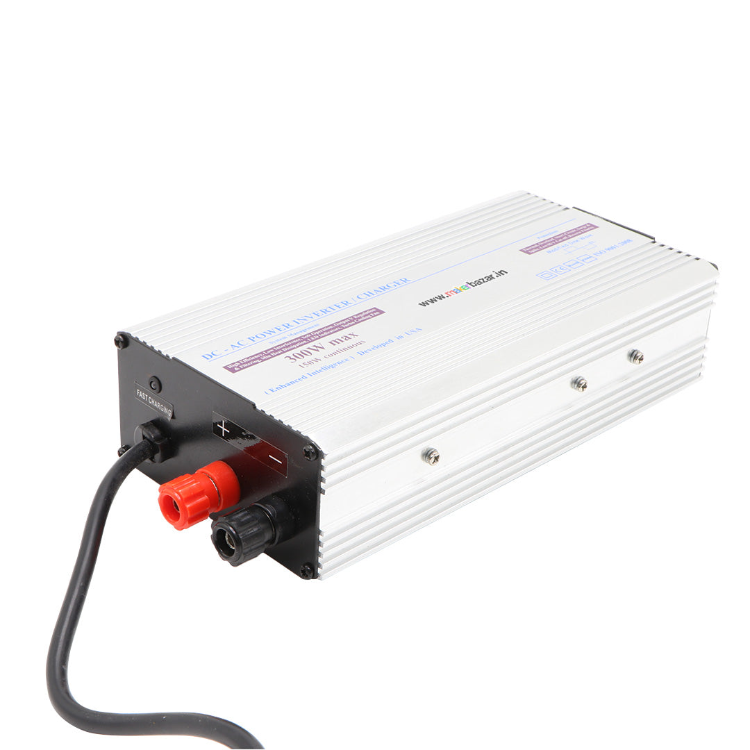 150Watt Continuous Power Inverter Charger 12VDC to 220VAC 300W Max