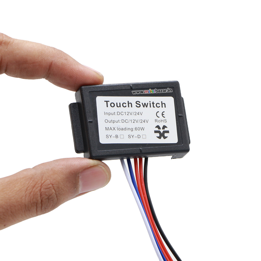 Mirror Touch Switch With Dimmer 12/24v 60w