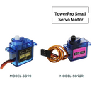 SG Series TowerPro Small Servo Motor Plastic Gear: Precision Motion Control