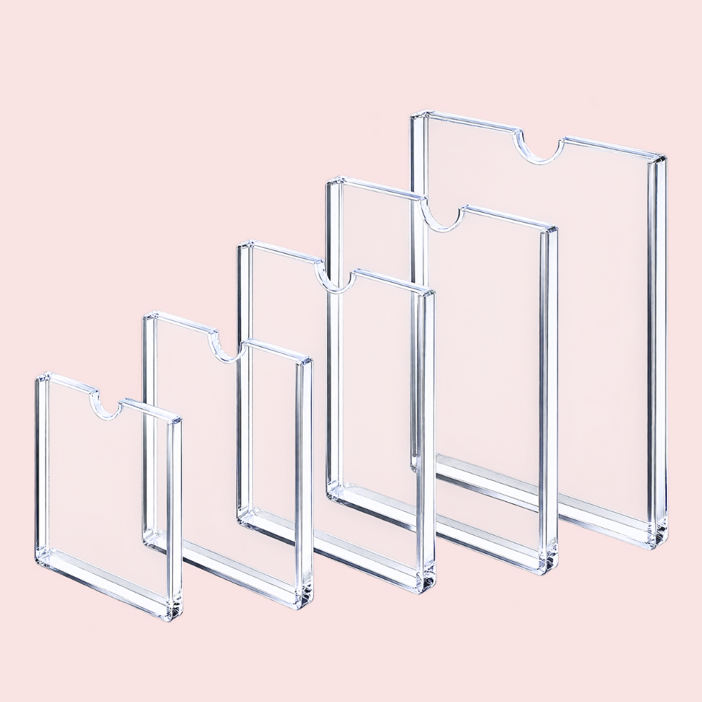 Transparent Acrylic Card Slot Box