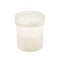 [Type 2] Plastic Round Jar Basic Storage Box Container with Transparent Lid