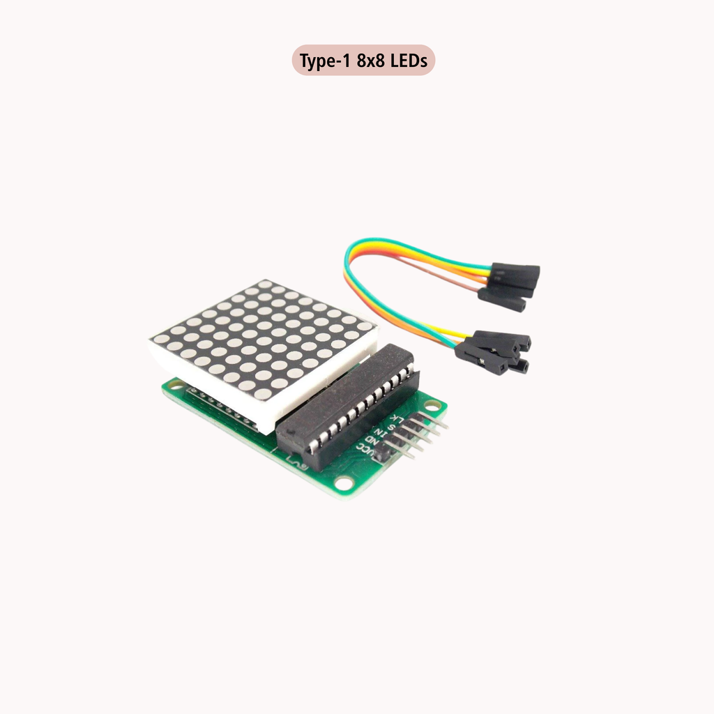 MAX7219 Dot LED Matrix Display Module