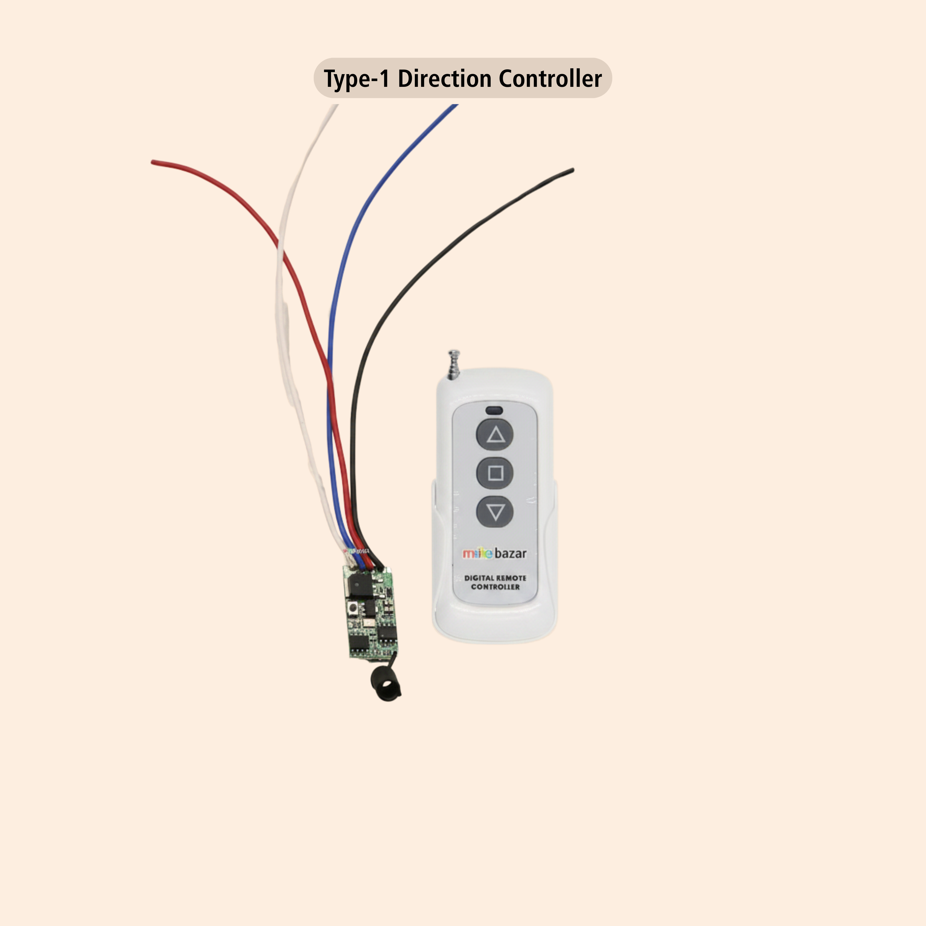 Wireless DC Motor Controller with Remote