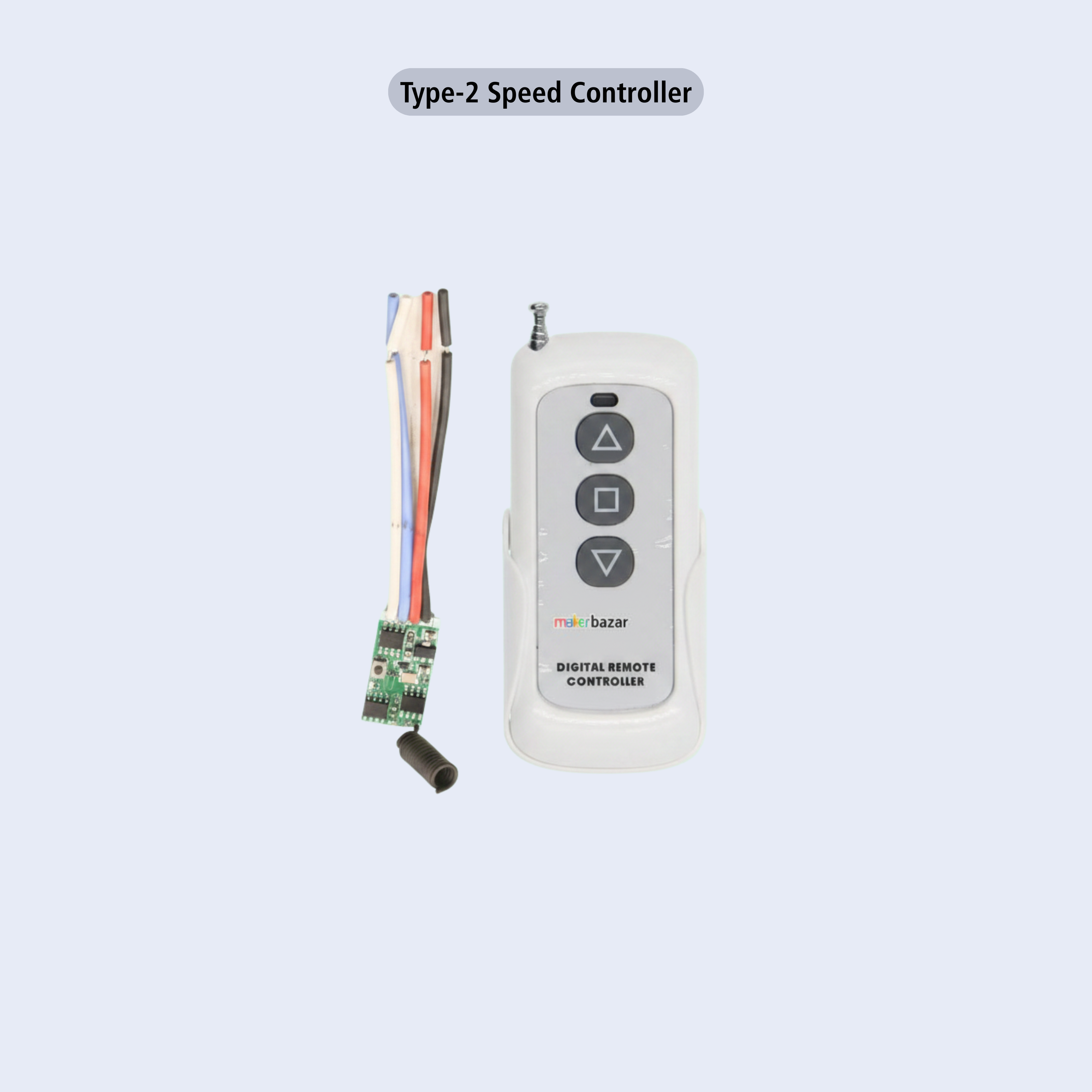 Wireless DC Motor Controller with Remote