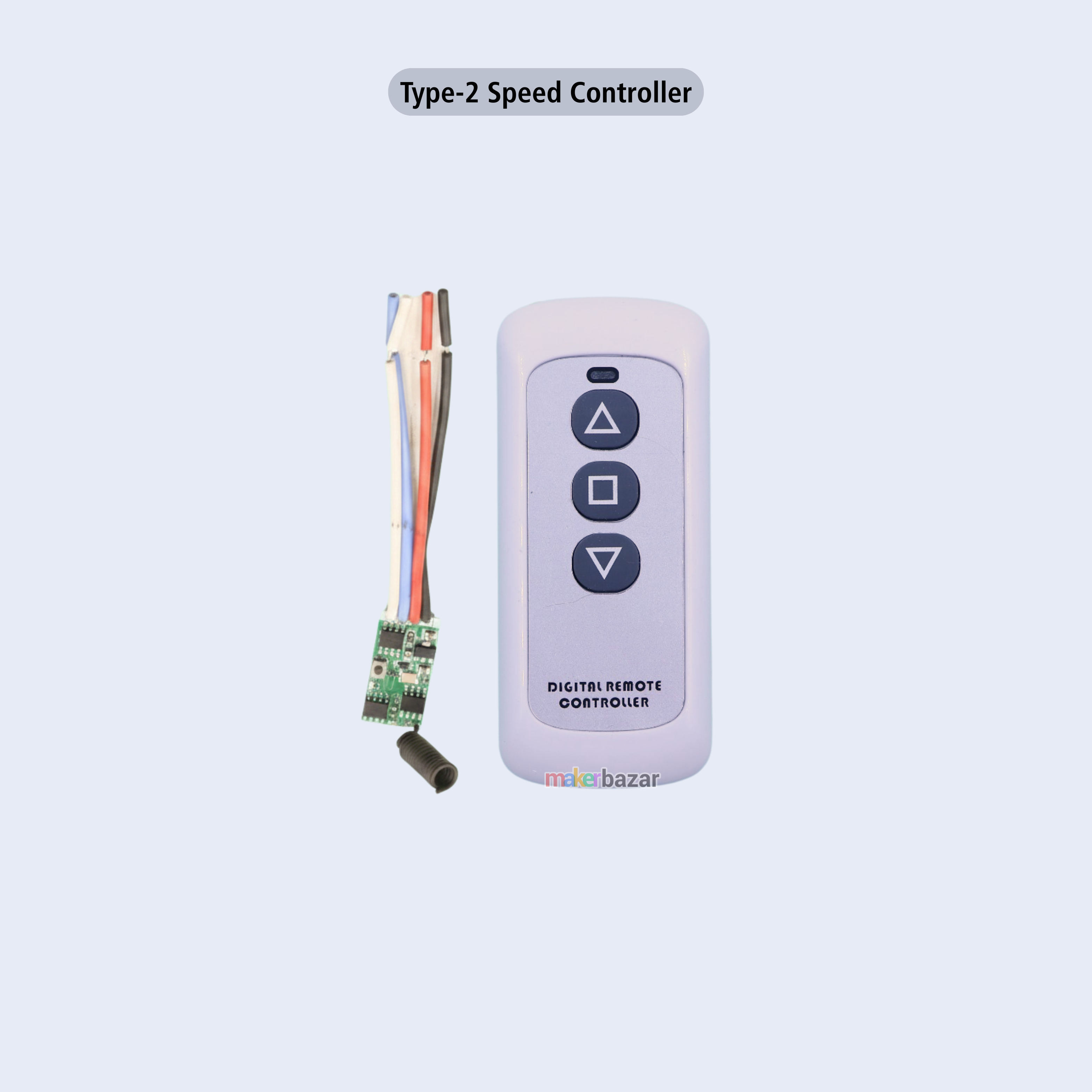 Wireless DC Motor Controller with Remote