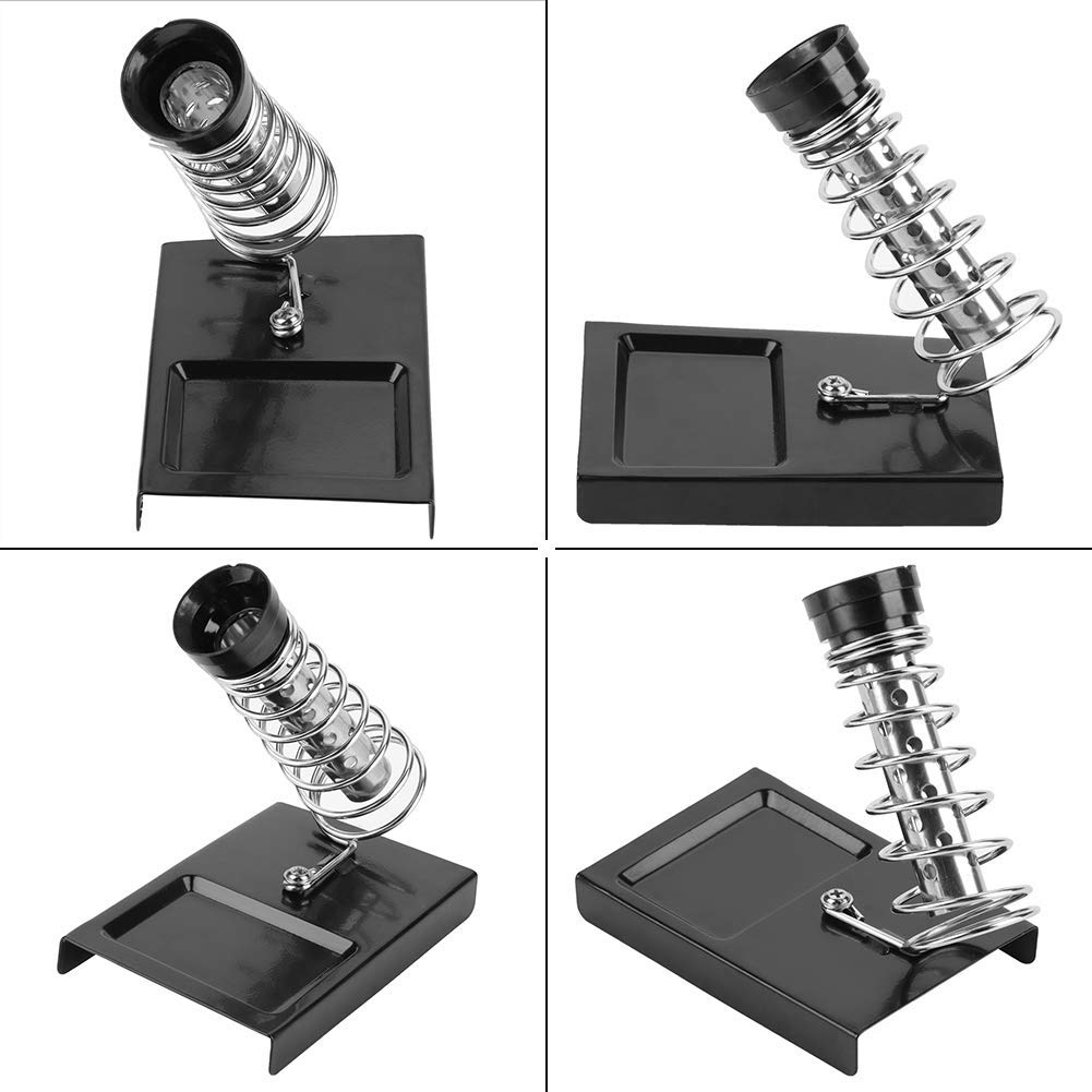 [Type-3] Metal Soldering Iron Stand Blue/Black