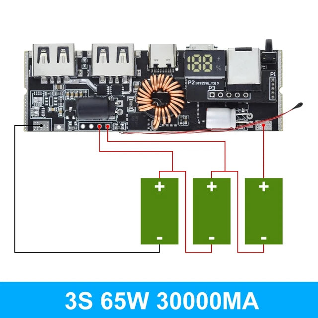 6-Port Dual Fast charging Power Bank Module