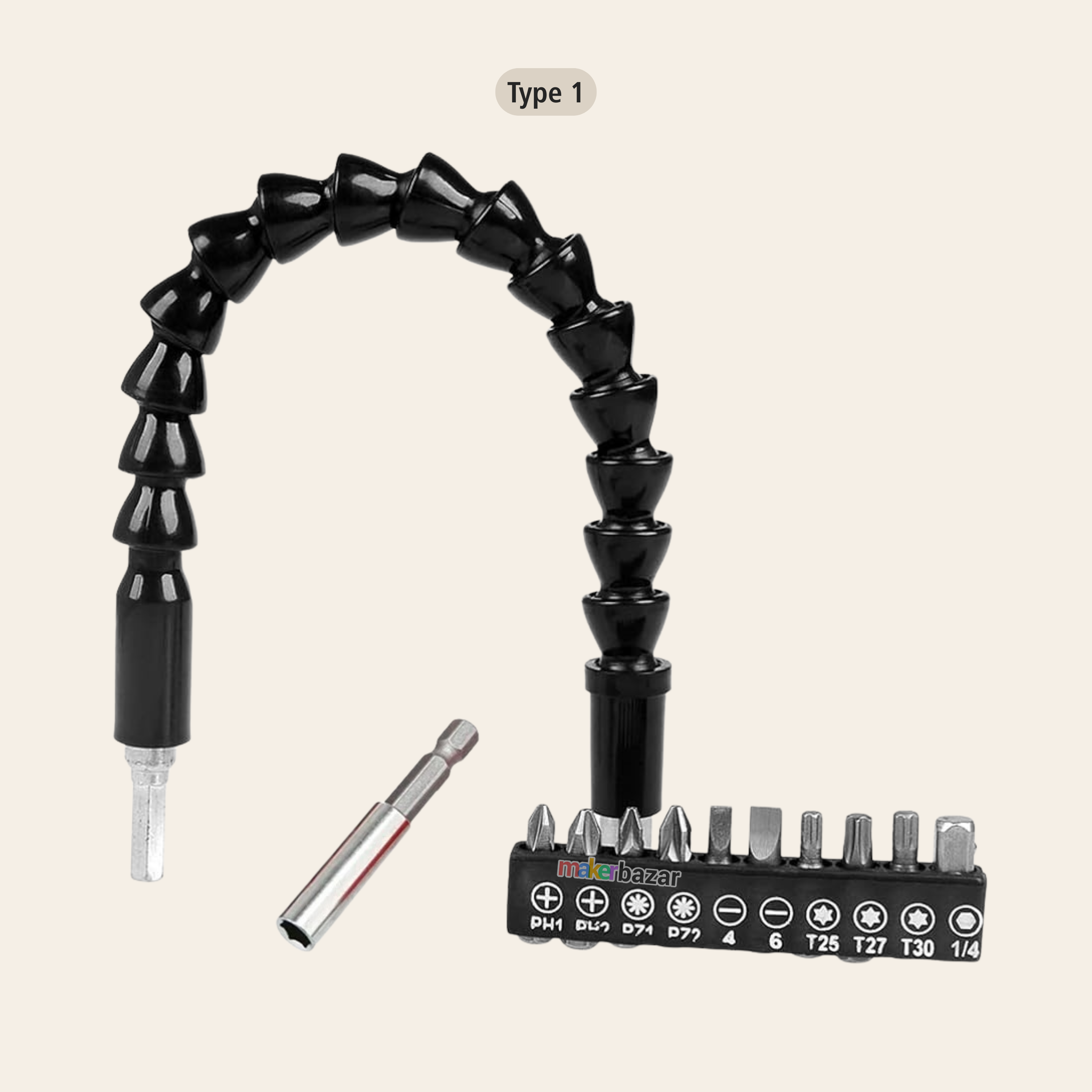 Flexible Drill machine and Electric ScrewDriverExtension Shaft