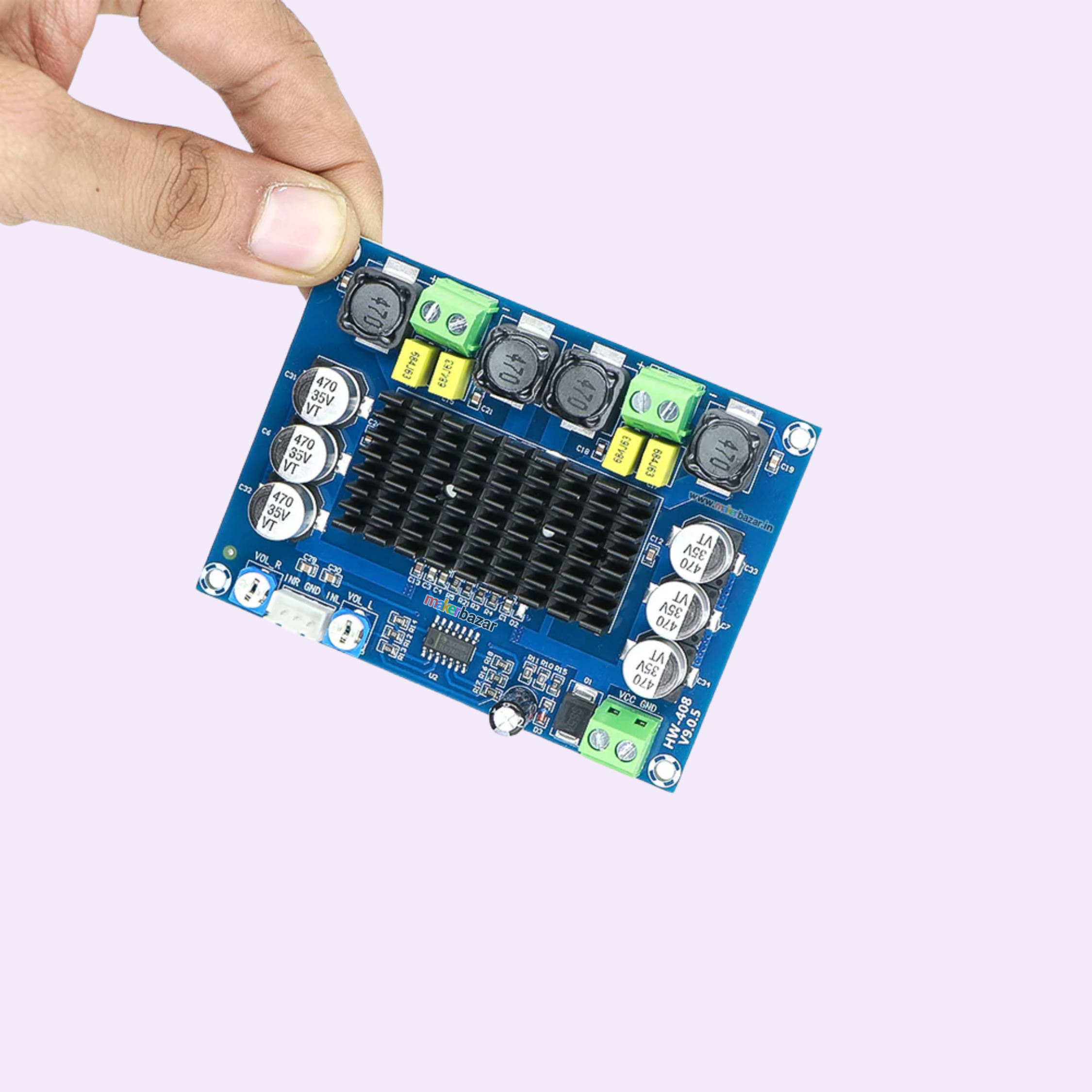 [Type 1] XH-M543 120W Dual Channel High Power Digital Power Amplifier Board