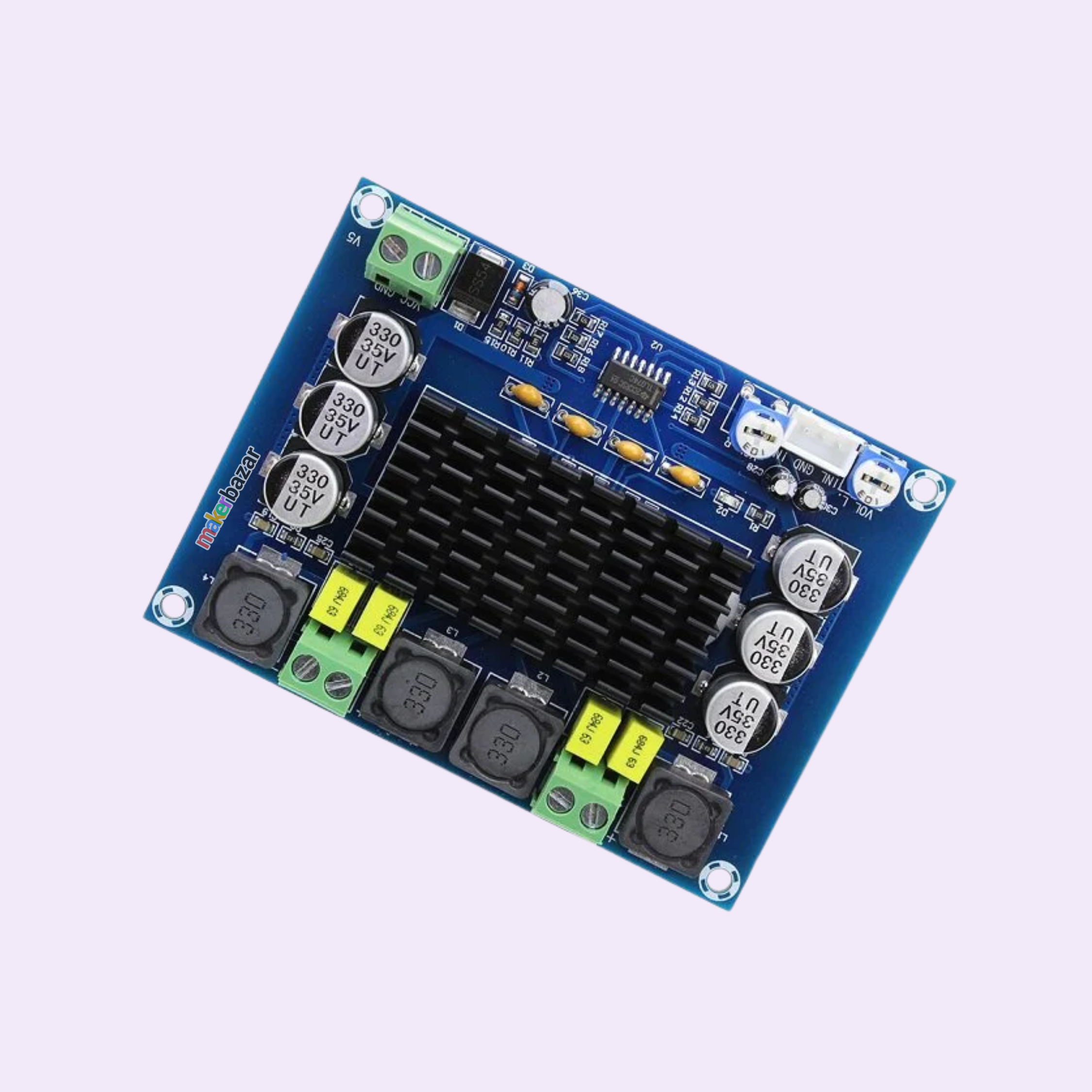 [Type 1] XH-M543 120W Dual Channel High Power Digital Power Amplifier Board