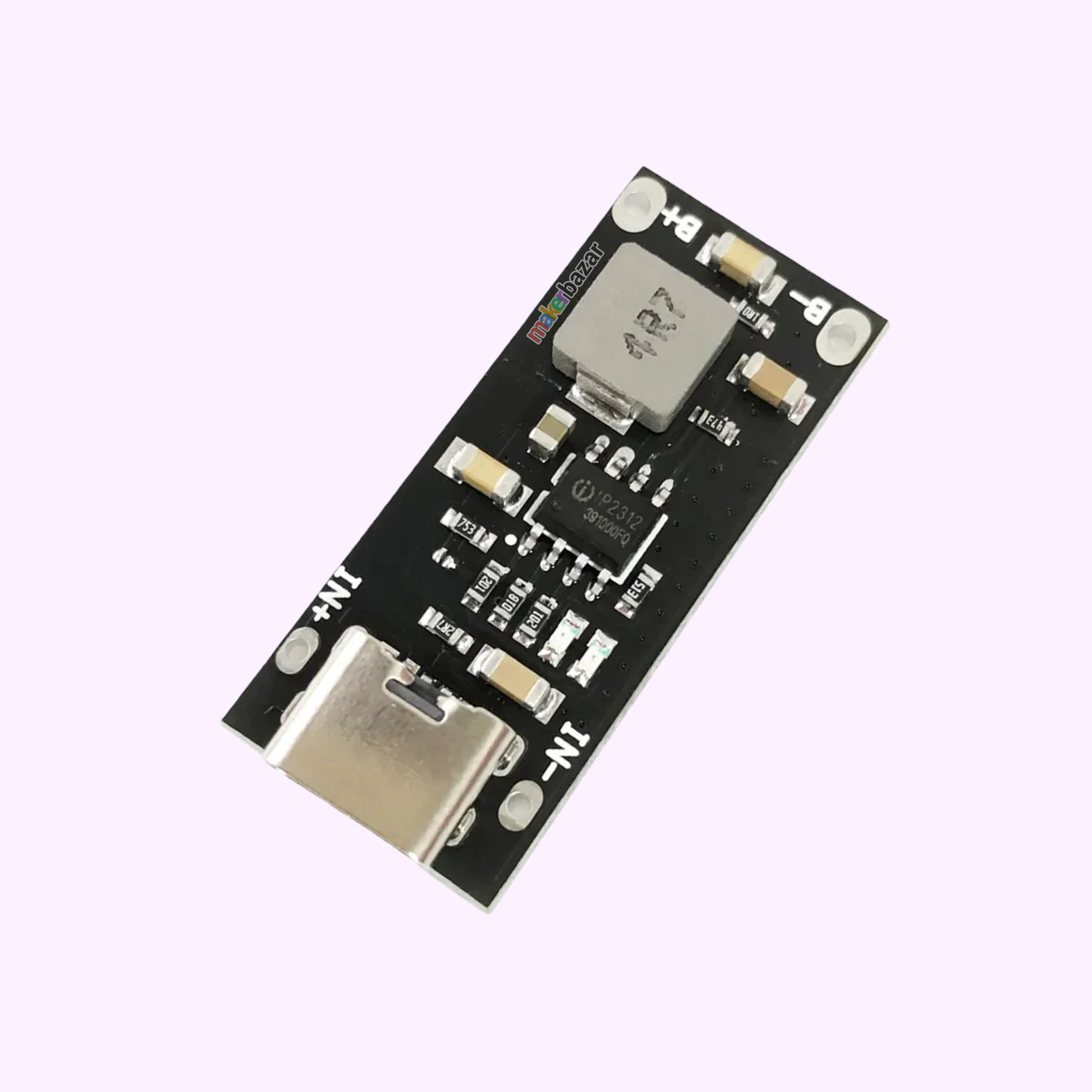 [Type 3] Type-C USB 3A Polymer Ternary Li-ion Lithium Quick Fast Charging Board IP2312 CC/CV Mode 5V To 4.2V