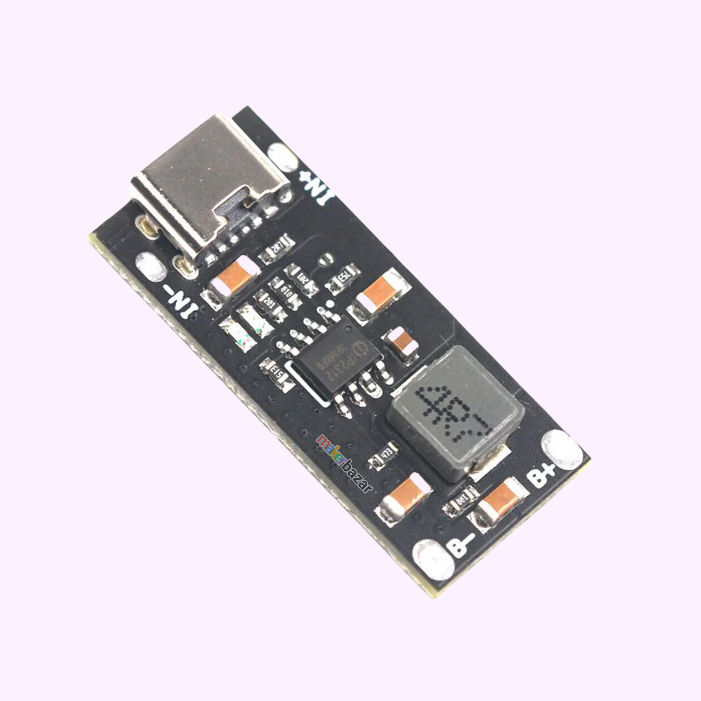 [Type 3] Type-C USB 3A Polymer Ternary Li-ion Lithium Quick Fast Charging Board IP2312 CC/CV Mode 5V To 4.2V