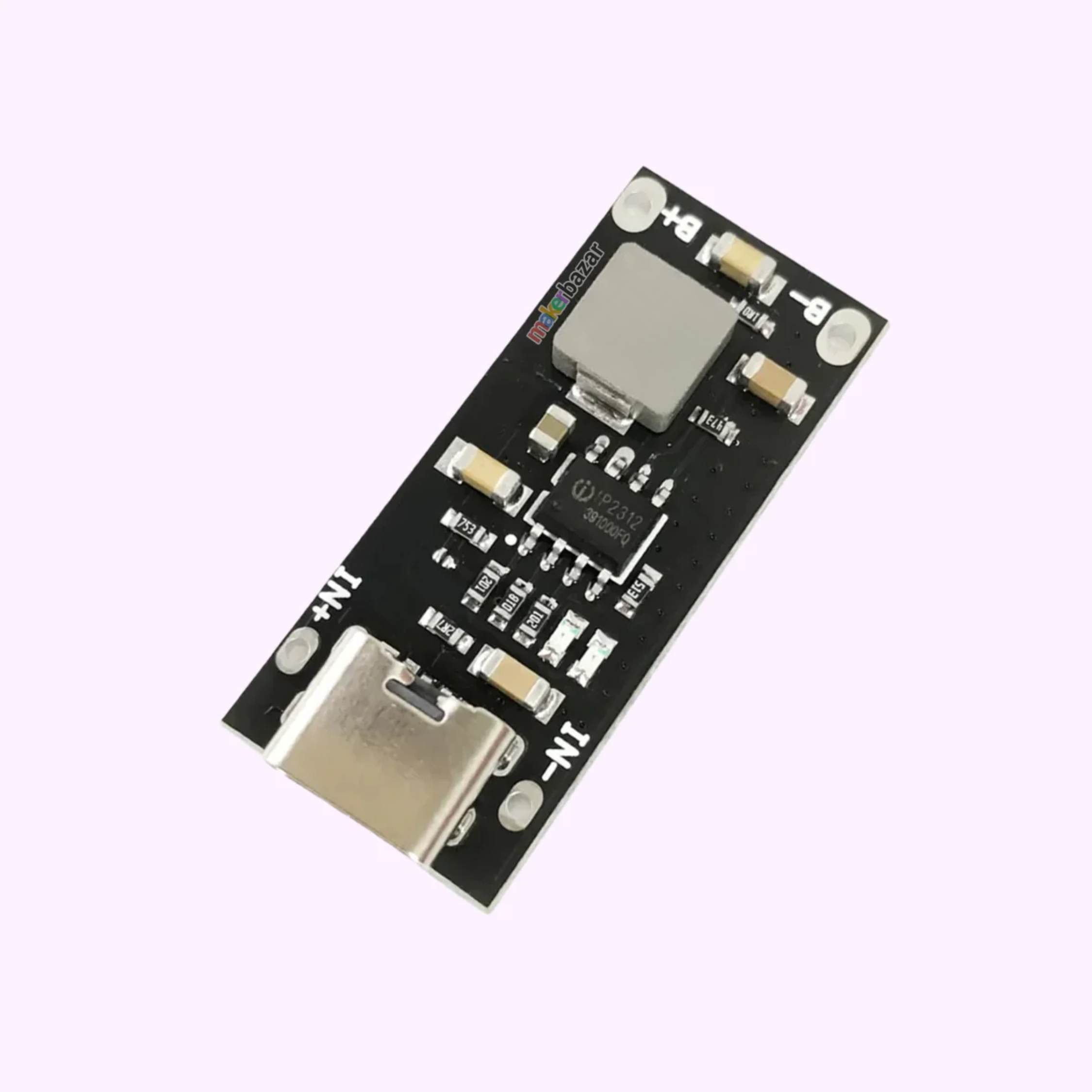 [Type 3] Type-C USB 3A Polymer Ternary Li-ion Lithium Quick Fast Charging Board IP2312 CC/CV Mode 5V To 4.2V