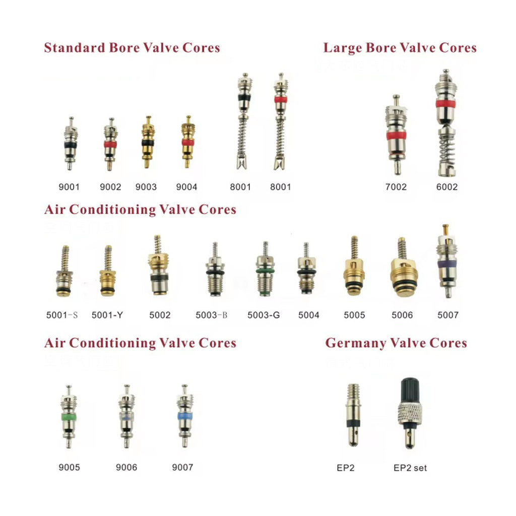 Standard Bore Valve Cores: Durable Components for Tire Pressure Maintenance