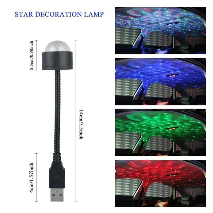 USB Star LED Light Projector