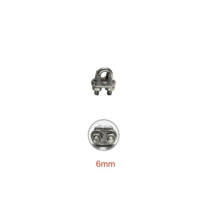 Wire Rope Clamps Clips Fastener [U-Bolt-Type]