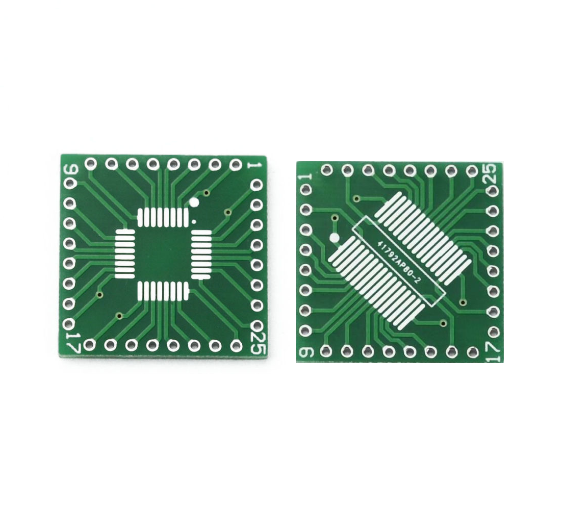 QFP/TQFP/LQFP/FQFP/SOP/SSOP32 to DIP Adapter/ Breakout Board