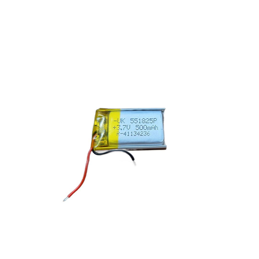 KP: 3.7V 500mAh Lipo Battery - Single Cell Lithium Polymer Battery