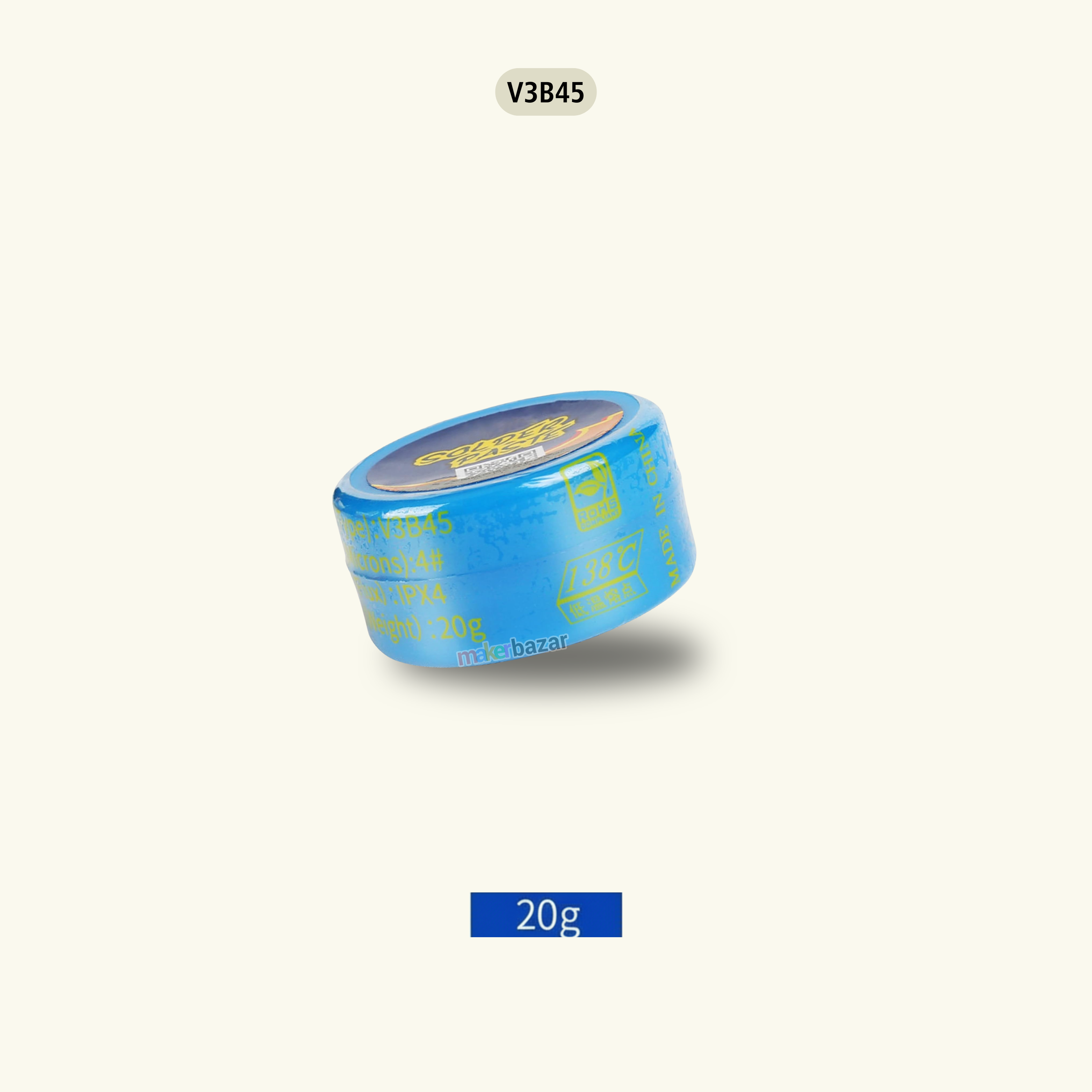 Mechanic: V-Series Solder Paste for SMD BGA SMT Rework 138°C