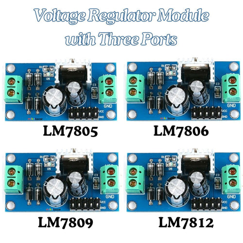 Buy Three-Port AC-DC Voltage Regulator Module | Makerbazar