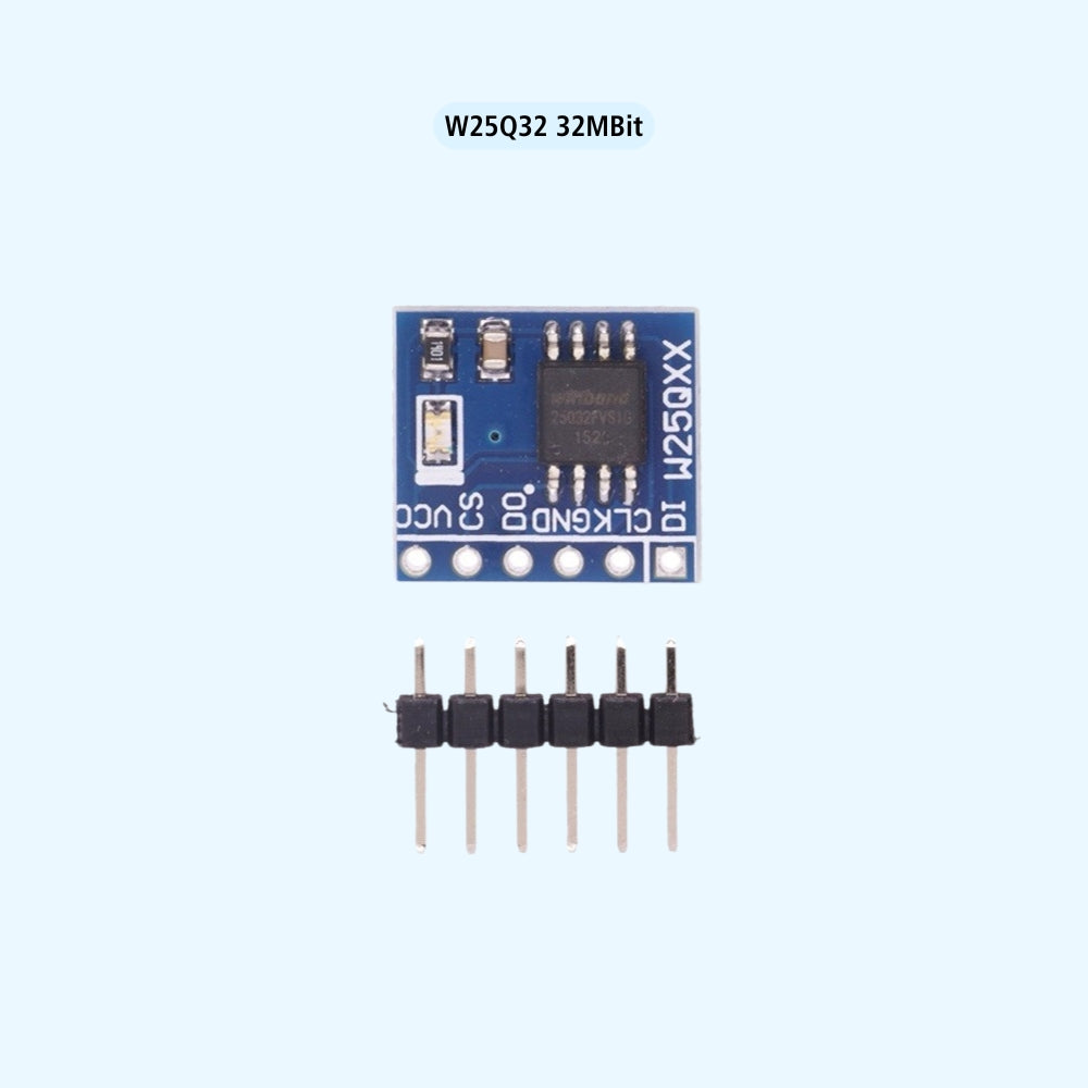 W25QXX SPI Flash Storage Module External Memory