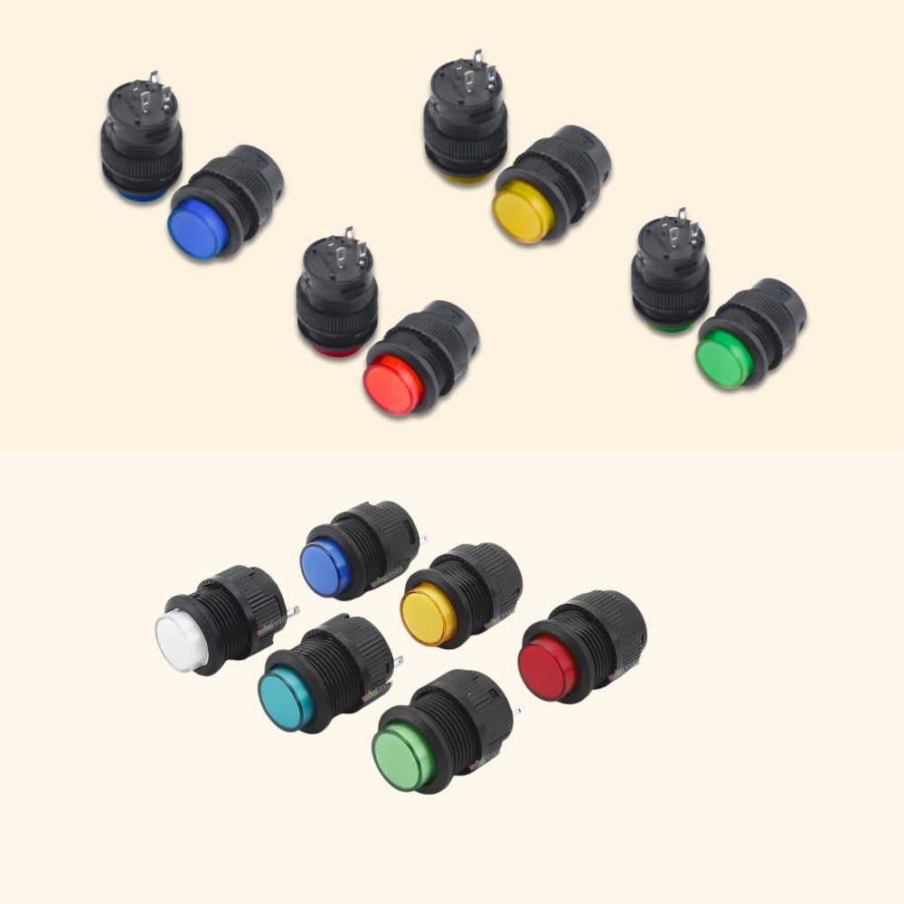 R16-503AD 16mm Push Button Switch [Self-Lock]