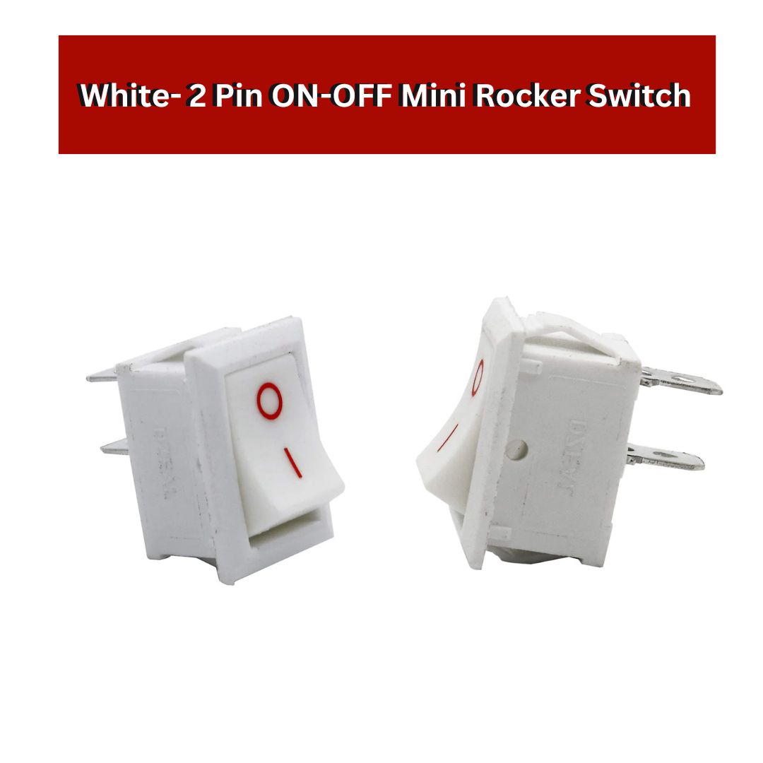 Mini Rocker Dual 2 Pin Mini Rocker Switch - Compact & Reliable Control Switch