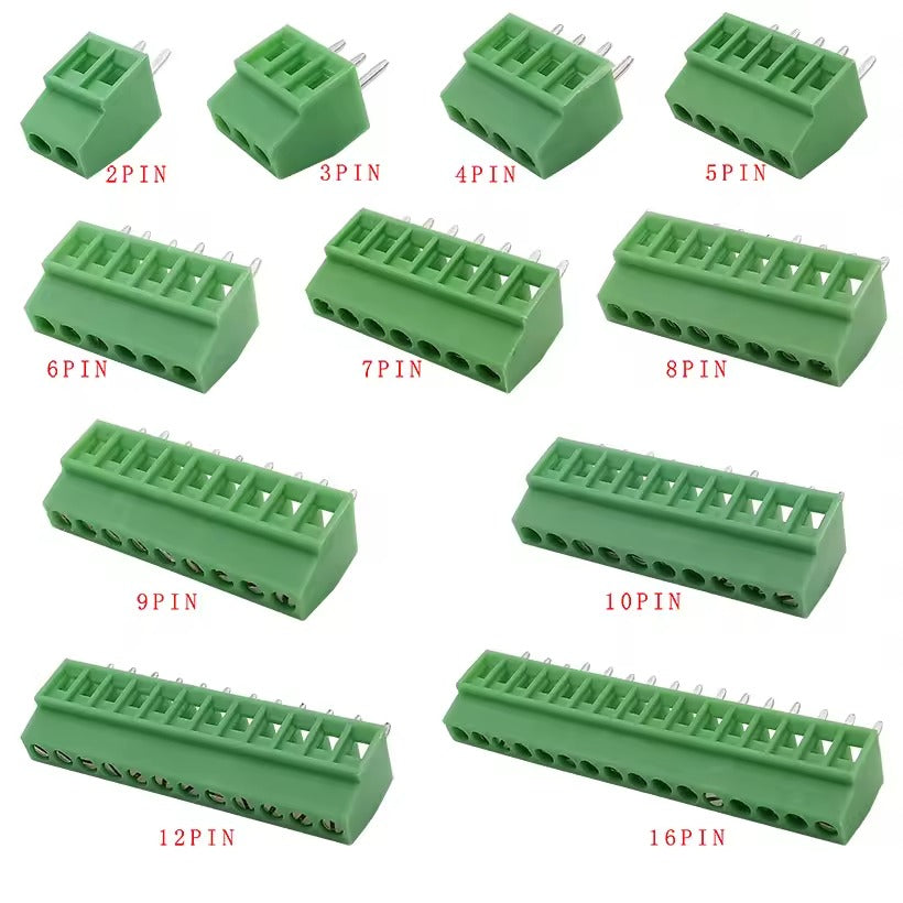 Buy Multi-Pin PCB Screw Terminals – Side/Angle Entry Connectors