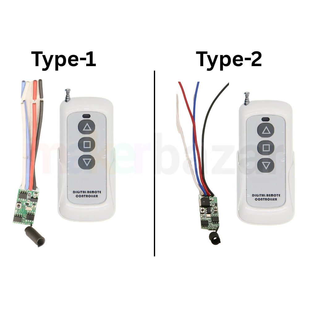 Wireless DC Motor Controller with Remote
